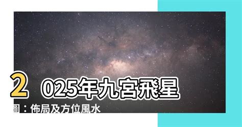 五黃二黑|2025年九宮飛星圖及風水方位吉兇與化解